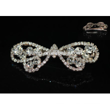 Корейский стиль Bow Девушки моды Rhinestone Hairgrip Кристалл Rhinestone Аксессуары для волос